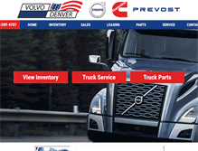 Tablet Screenshot of denvervolvo.com